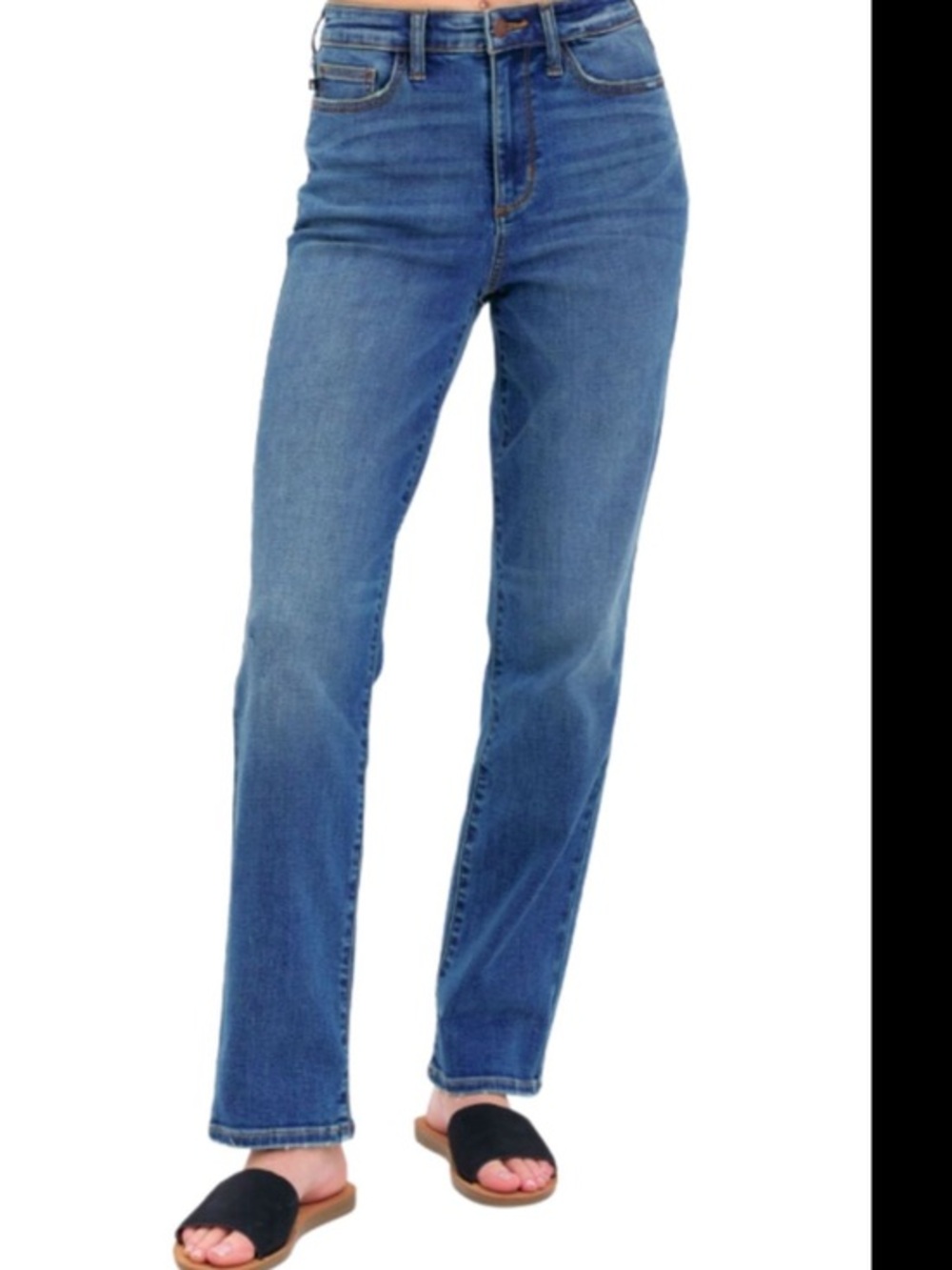 Judy Blue Womens High Waist Straight Fit Denim Jeans size 9